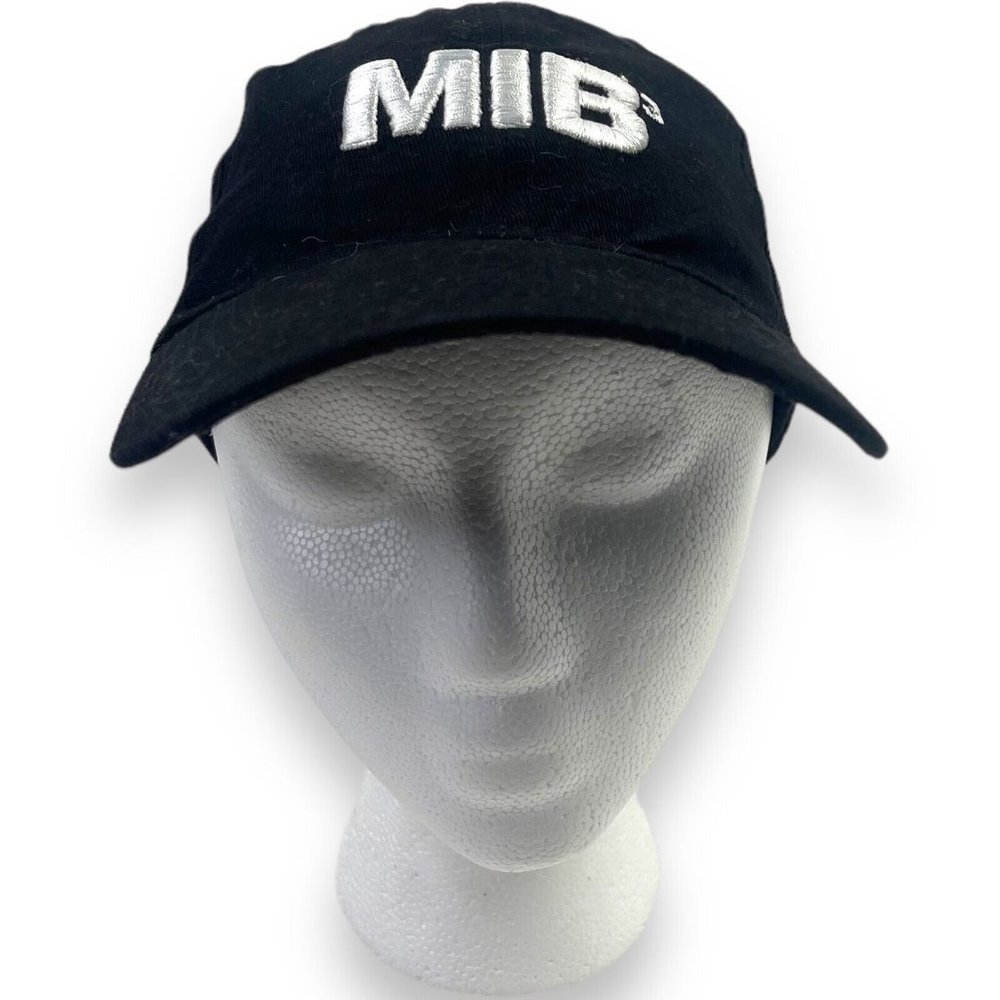 MIB 3 Hat Mens Adjustable Strap Men In Black 2012 Movie Casual Sport Cap Black